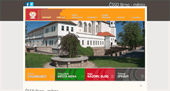Desktop Screenshot of cssdbrno.cz